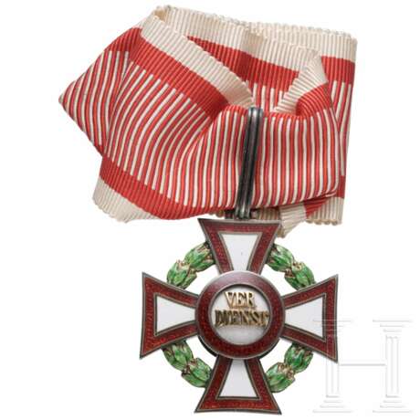 Militärverdienstkreuz 2. Klasse mit Kriegsdekoration - Foto 1