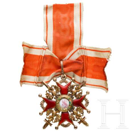 St.-Stanislaus-Orden - Kreuz 3. Klasse mit Schwertern, Russland, um 1915 - photo 1