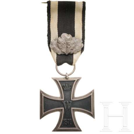 Eisernes Kreuz 2. Klasse 1870 mit Jubiläums-Eichenlaub "25" - photo 1