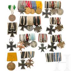 Kleine Sammlung Ordensschnallen