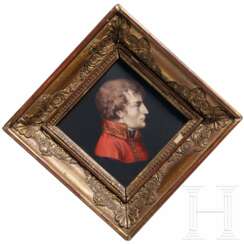 Ambroise Tardieu (1788 - 1841), Miniaturportrait des jungen Napoleon Bonaparte, Frankreich, um 1800