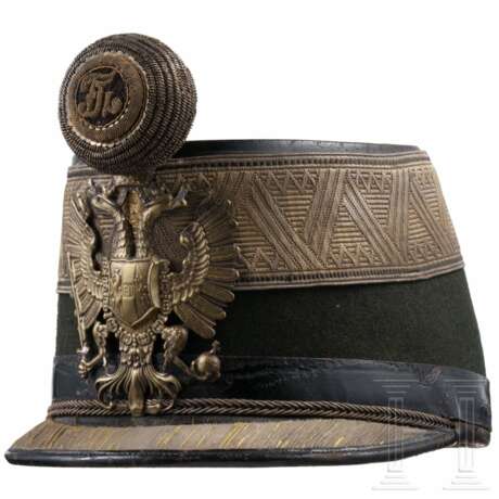 Tschako für Subalternoffiziere der k.u.k. Infanterie - Foto 1