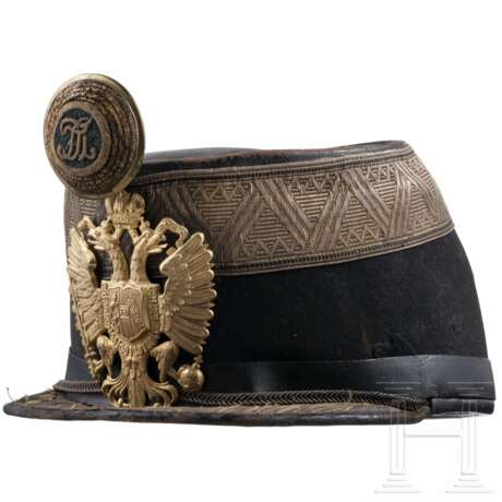 Tschako für Subalternoffiziere der k.u.k. Infanterie - Foto 1