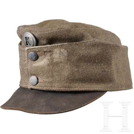 Feldgraue Kappe aus Ersatzmaterial, um 1917 - photo 1
