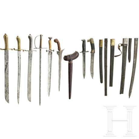 Acht Blankwaffen, deutsch und international, 19./20. Jhdt. - photo 1