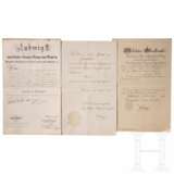 König Ludwig II. von Bayern - Autograph, datiert 19.10.1876, und zwei weitere Urkunden - photo 1
