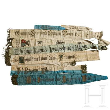 Sammlung Fahnenbänder, Bayern, um 1900 - photo 1