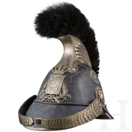 Helm für Wachtmeister der Bürgerwehr-Kavallerie, um 1850 - photo 1