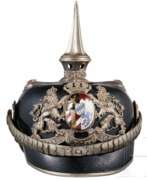Kingdom of Bavaria. Helm M 1886 für Generale der bayerischen Armee, Trageweise ab 1913