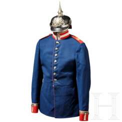 Uniformgruppe des Unteroffiziers Josef Aigner im Infanterie-Leibregiment, Anfang 20. Jhdt.