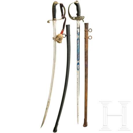Kavalleriedegen M 1891 des K.B. 3. Chevaulegers-Regiments und Artilleriesäbel - photo 1