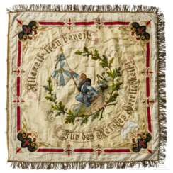 Fahne des Kriegervereins Odenbach am Glan, 1901-05