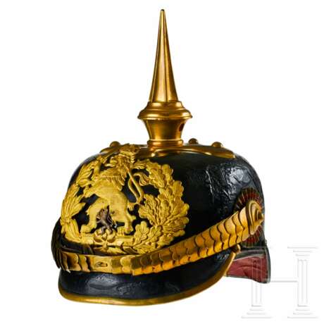 A helmet for Hessian Infantry Officers Beamte - Foto 1