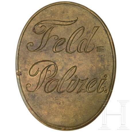 Abzeichen der Feldpolizei, vor 1918 - photo 1