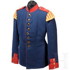 Uniformrock eines Spielmanns der 9. Kompanie im 8. Infanterie-Regiment "Großherzog Friedrich II. von Baden", Metz