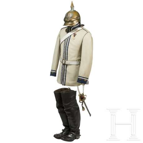 Uniformenemble für Mannschaften im Kürassier-Regiment "Kaiser Nikolaus I. von Russland" (Brandenburgisches) Nr. 6, Ende 19. Jhdt. - photo 1