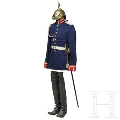 Uniformensemble für Mannschaften im Regiment Garde du Corps, vor 1889 - photo 1