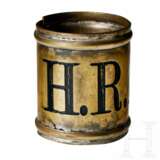 An Imperial German Prussian 4th Hussar Regiment pole ring - Foto 1