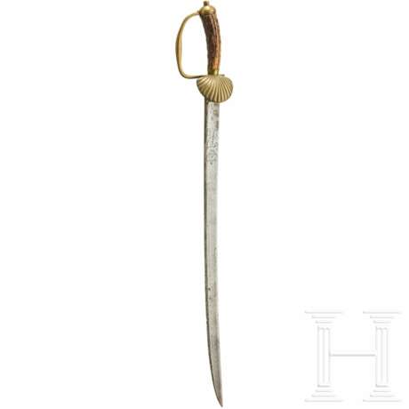 Jagdplaute mit FR-Chiffre, deutsch, 18./19. Jhdt. - photo 1