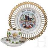 Geschenkteller und Tasse eines Königsulanen - Foto 1