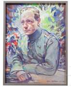 Каталог товаров. Egon Tschirch (1889 - 1948) - Portrait seines Bruders, Fliegerleutnant Hans Tschirch, datiert Mai 1918