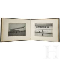 Prunkvolles Geschenkalbum "Air Ship Deutschland - June 1910" für die Teilnehmer des Rundfluges am 24.06.1910