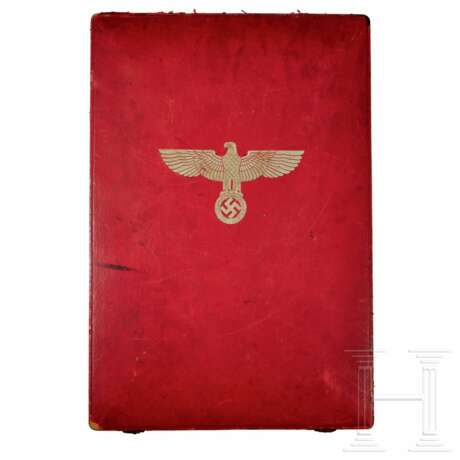 Verdienstorden vom Deutschen Adler (1937), Großkreuz mit Bruststern im Etui, Deschler & Sohn, München - фото 3