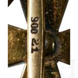 An Order of the German Eagle 2nd Class Pin-Back Breast Cross with Swords 1937-43 by Godet & Co. in its Original Case of Issue - фото 8