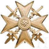 Spanienkreuz in Gold mit Schwertern, Juncker-Fertigung - photo 1