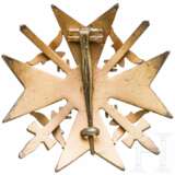 Spanienkreuz in Gold mit Schwertern, Juncker-Fertigung - photo 2