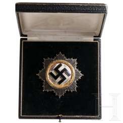Deutsches Kreuz in Gold in schwerer Ausführung von Godet, Berlin, im Etui