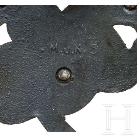 Erdkampfabzeichen der Luftwaffe, "M.u.K."-Fertigung - Foto 3
