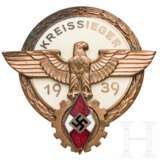 Abzeichen für Kreissieger im Reichsberufswettkampf 1939, H. Aurich Dresden - Foto 1