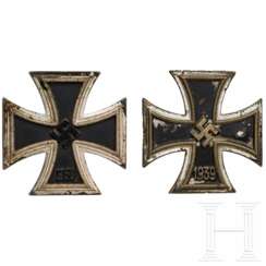 Eisernes Kreuz 1. Klasse 1939 und EK-Auflage für Fotoalben