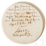 Plakette als Ehrengabe zur 700-Jahrfeier Berlin mit Widmung des Bürgermeisters Ludwig Steeg - photo 3