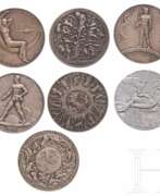 Medaillen. Sieben astrologische Jahresmedaillen