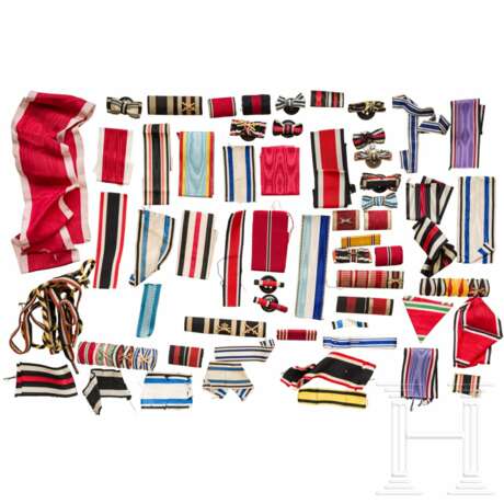 Sammlung Ordensbänder, Bandspangen und Knopflochdekorationen - photo 1