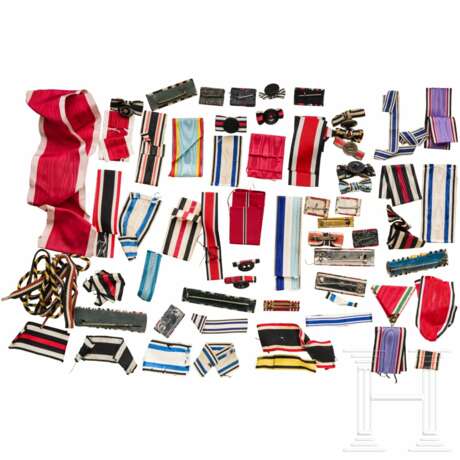 Sammlung Ordensbänder, Bandspangen und Knopflochdekorationen - photo 2