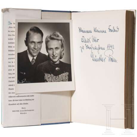 Korvettenkapitän Günther Prien - handsigniertes Buch mit Foto - Foto 1