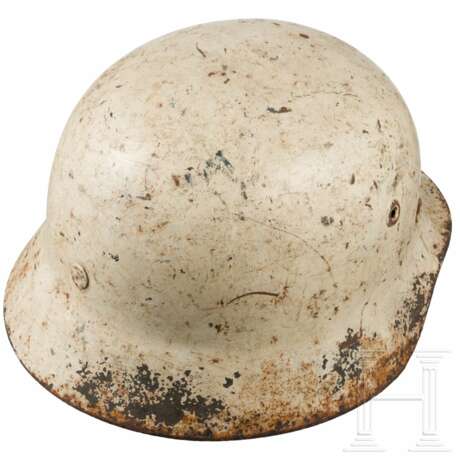 Stahlhelm M 40 mit Wintertarnanstrich - фото 4