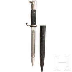 Seitengewehr KS98 mit Klingenätzung, Hörster