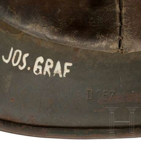 Stahlhelm M 35 des Heeres mit sandfarbenem Anstrich - photo 5