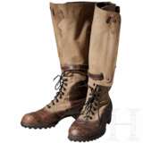Ein Paar Luftwaffe-DAK-Tropenstiefel - Foto 1