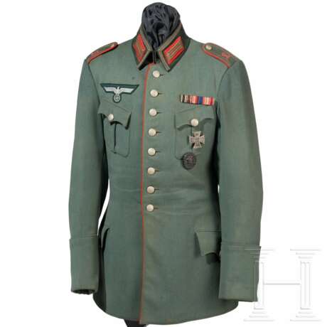 Geschmückte Feldbluse für einen Unteroffizier einer Artillerie-Lehrabteilung - photo 1