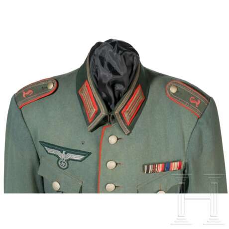 Geschmückte Feldbluse für einen Unteroffizier einer Artillerie-Lehrabteilung - photo 3
