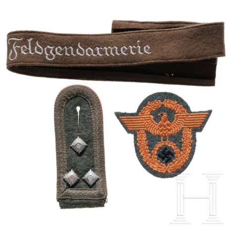 Kleines Effektenkonvolut Feldgendarmerie - photo 1
