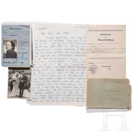 Umfangreicher Ordens- und Dokumentennachlass des Ritterkreuzträgers Oberstleutnant Rudolf Guckenberger - photo 8