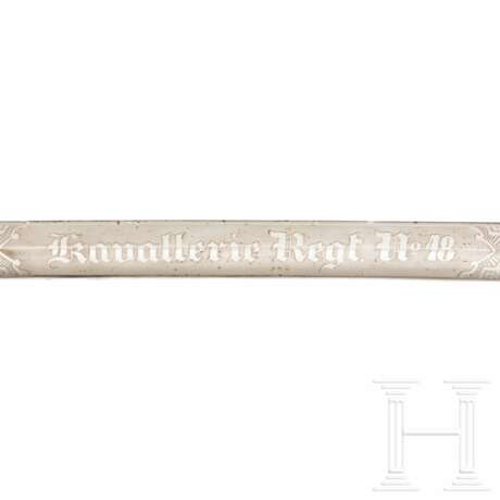 Kavallerie-Regiment 18 - geätzter Säbel für Mannschaften und Unteroffiziere mit Wehrpass - photo 5