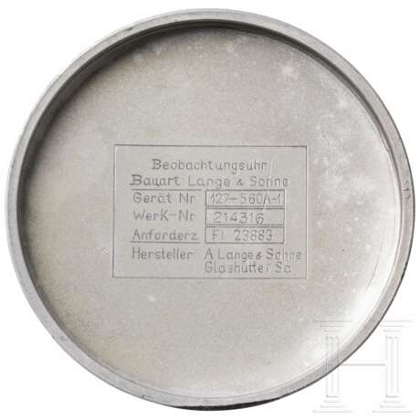 Beobachtungsuhr "B-Uhr" der Deutschen Luftwaffe, A. Lange & Söhne, Glashütte - Foto 5