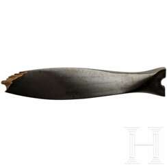Reste eines Propellers